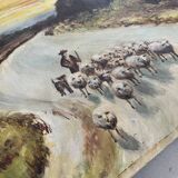 Old signed painting
