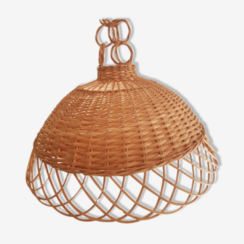 39 cm wicker lampshade