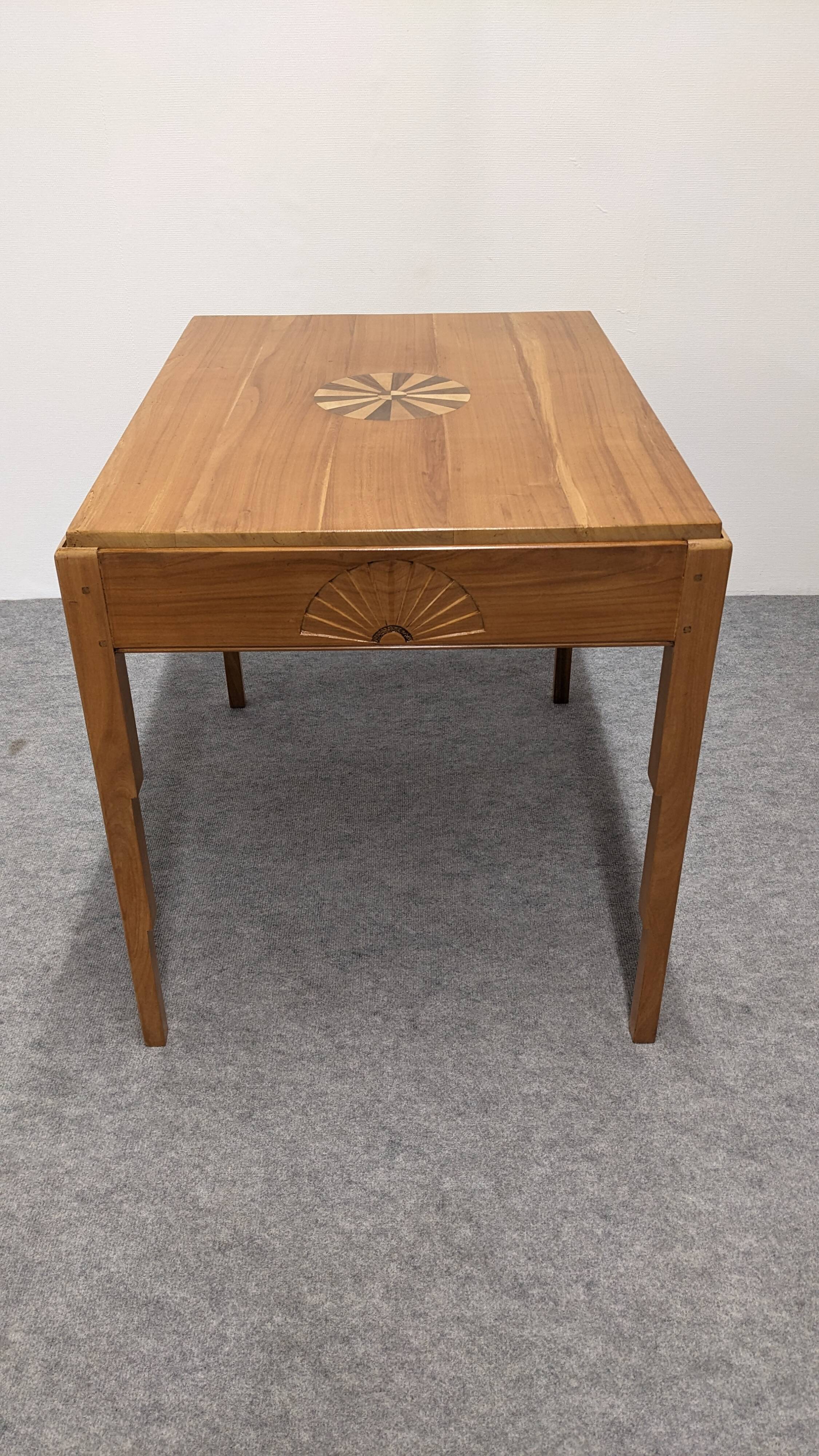 Art Deco side or occasional table, France late 20th century.