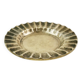 Art Deco brass ashtray, Denmark, 1950s.