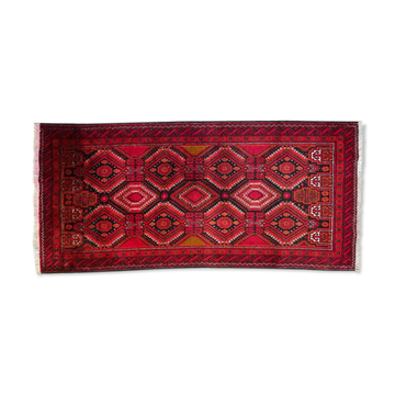 Belutch persian carpet 100x216 cm