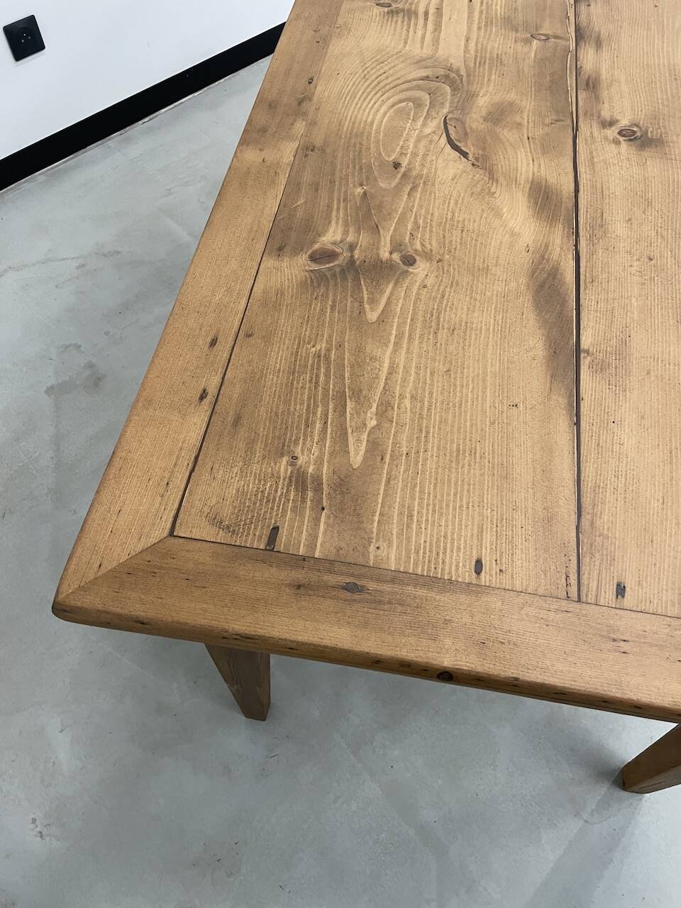 Pine farm table 165 cm