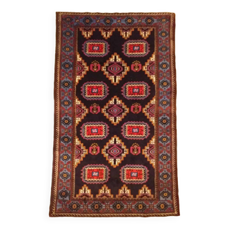 Tapis persan yalameh fait main 204x124cm