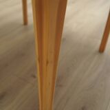 Beech table, Danish design, 1970s, designer: Takshi Okamura & Erik Marquardsen, production: Getama