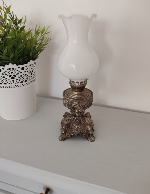 Small oil lamp hong kong vintage