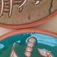 Duo plates Dakas Rhodes antique boats – handmade ceramics