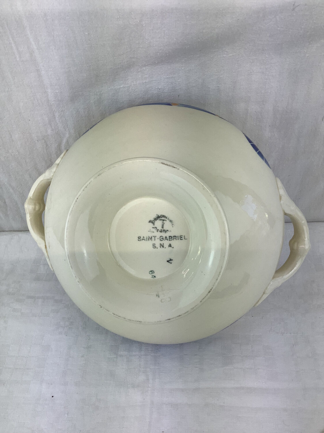 Old tureen made in France Badonviller
