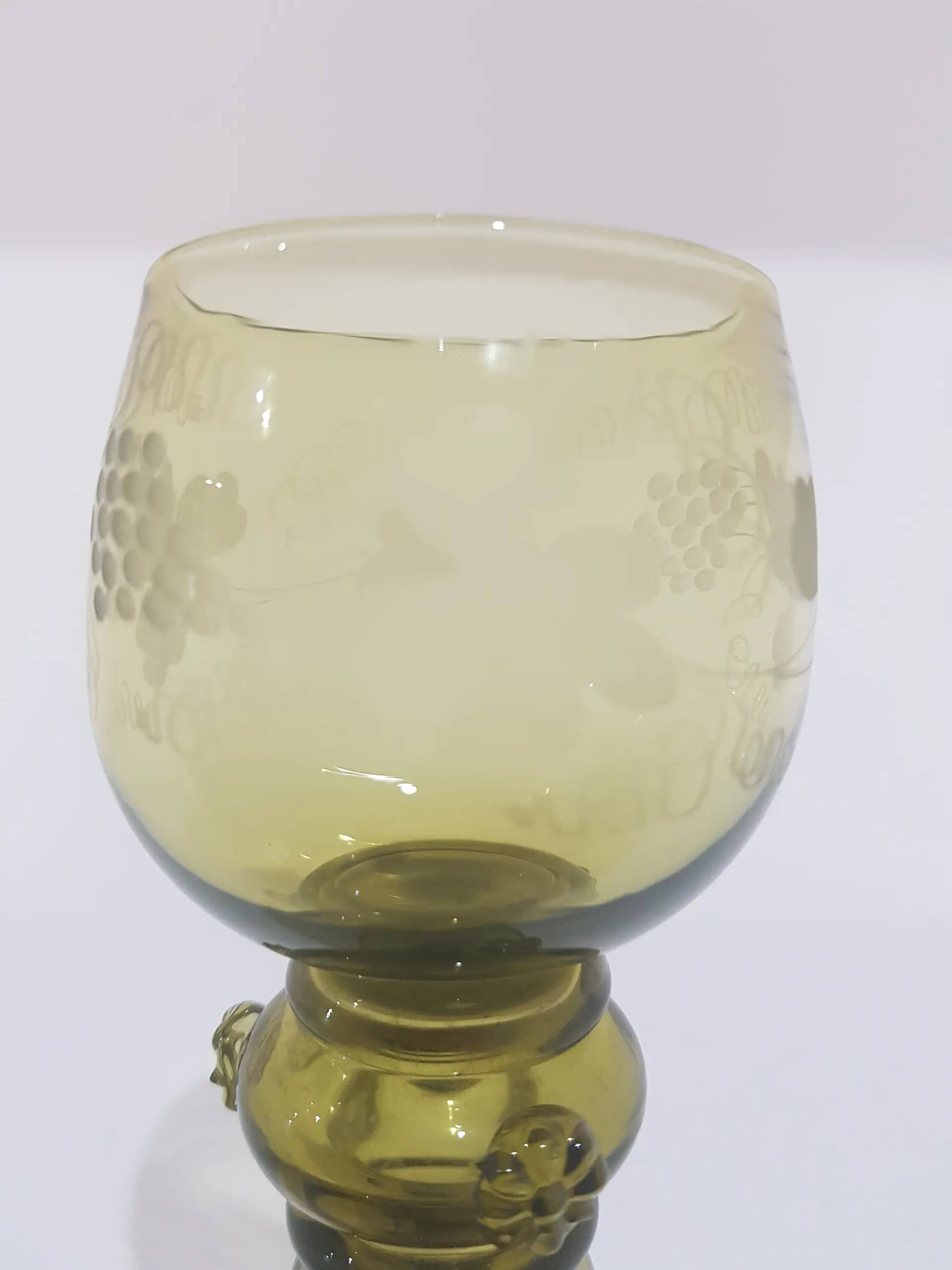 Roemer glass / Theresienthal / Michael von Poschinger / Germany / early 20t