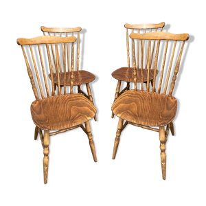 Set de 4 chaises bistrot - baumann