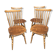 Set de 4 chaises bistrot vintage Baumann tacoma 1960s