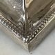pair of Victorian style silver-plated candlesticks