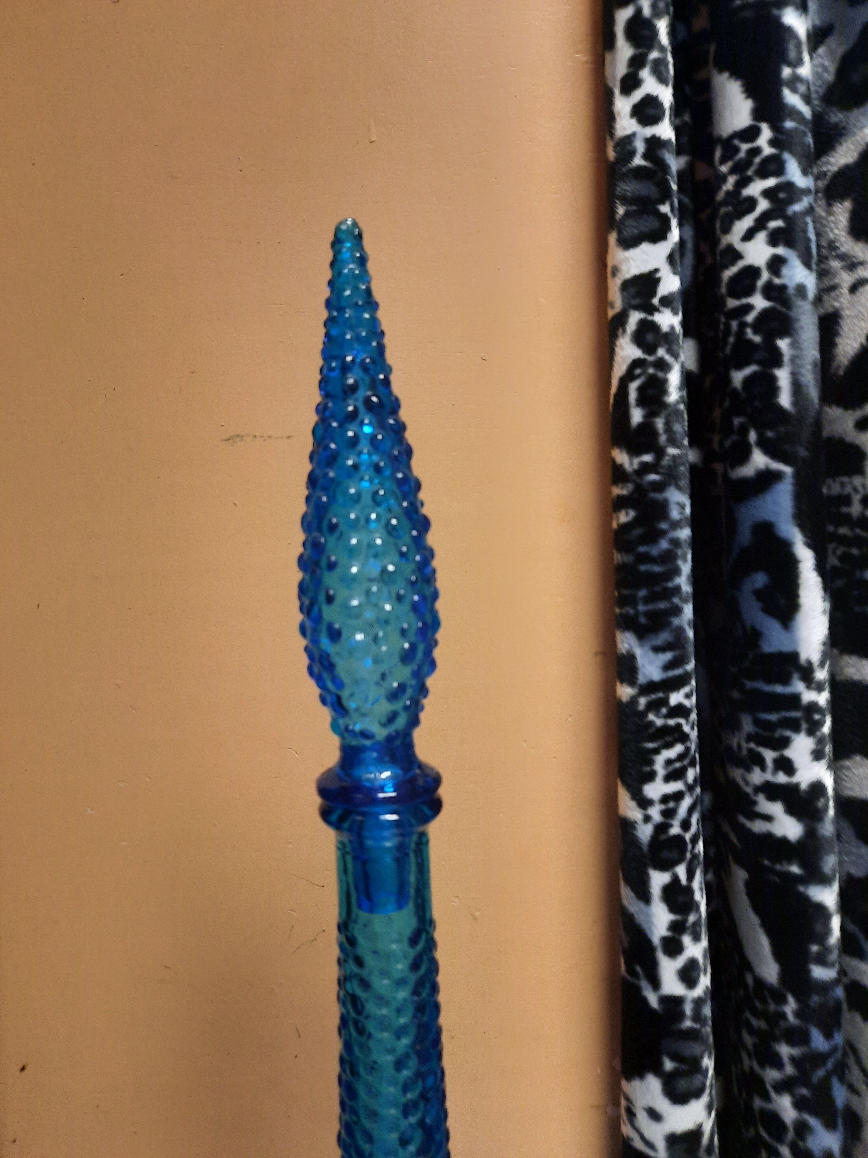 Italian carafe Empoli turquoise