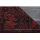 Vintage Turkish Oushak Handmade Wool Cotton Red Runner Rug 78x258