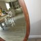 Beveled mirror oval 164x102cm