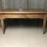 Oak farmhouse table