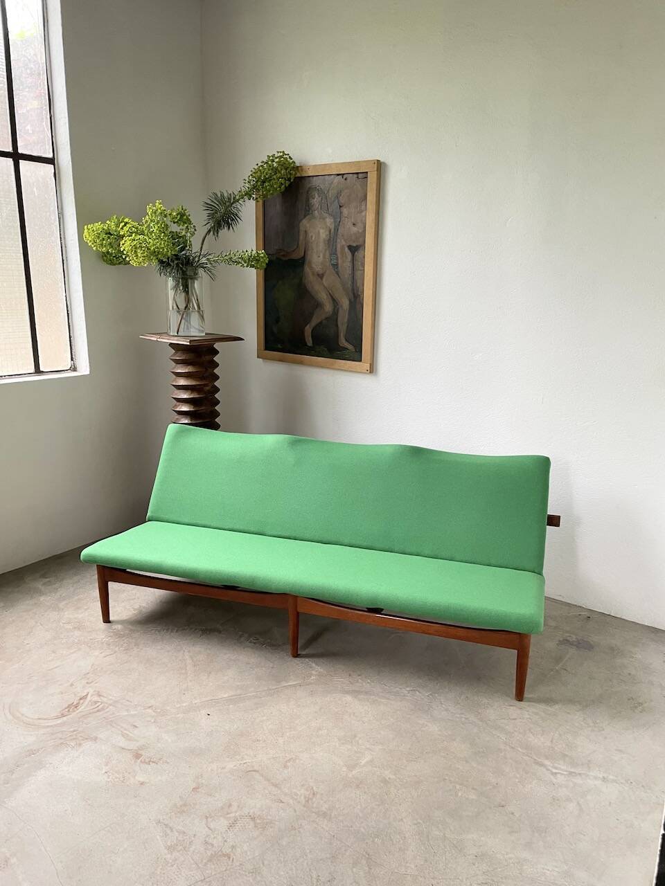 Finn Juhl three-seater bench “Japan” model France & Son