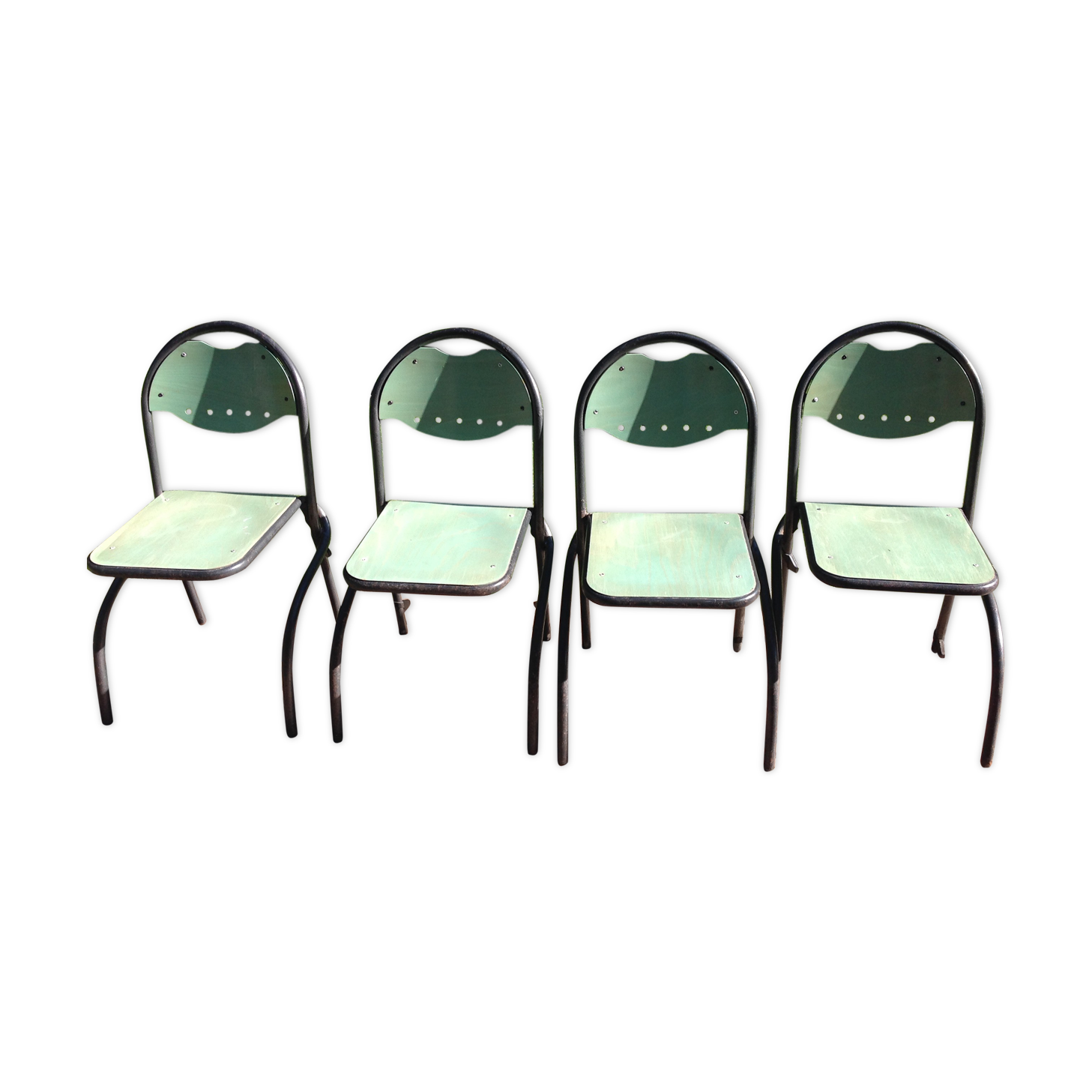 Series of 4 chairs