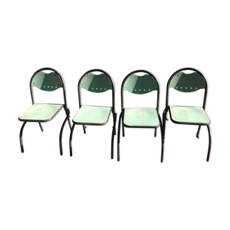 Series of 4 chairs