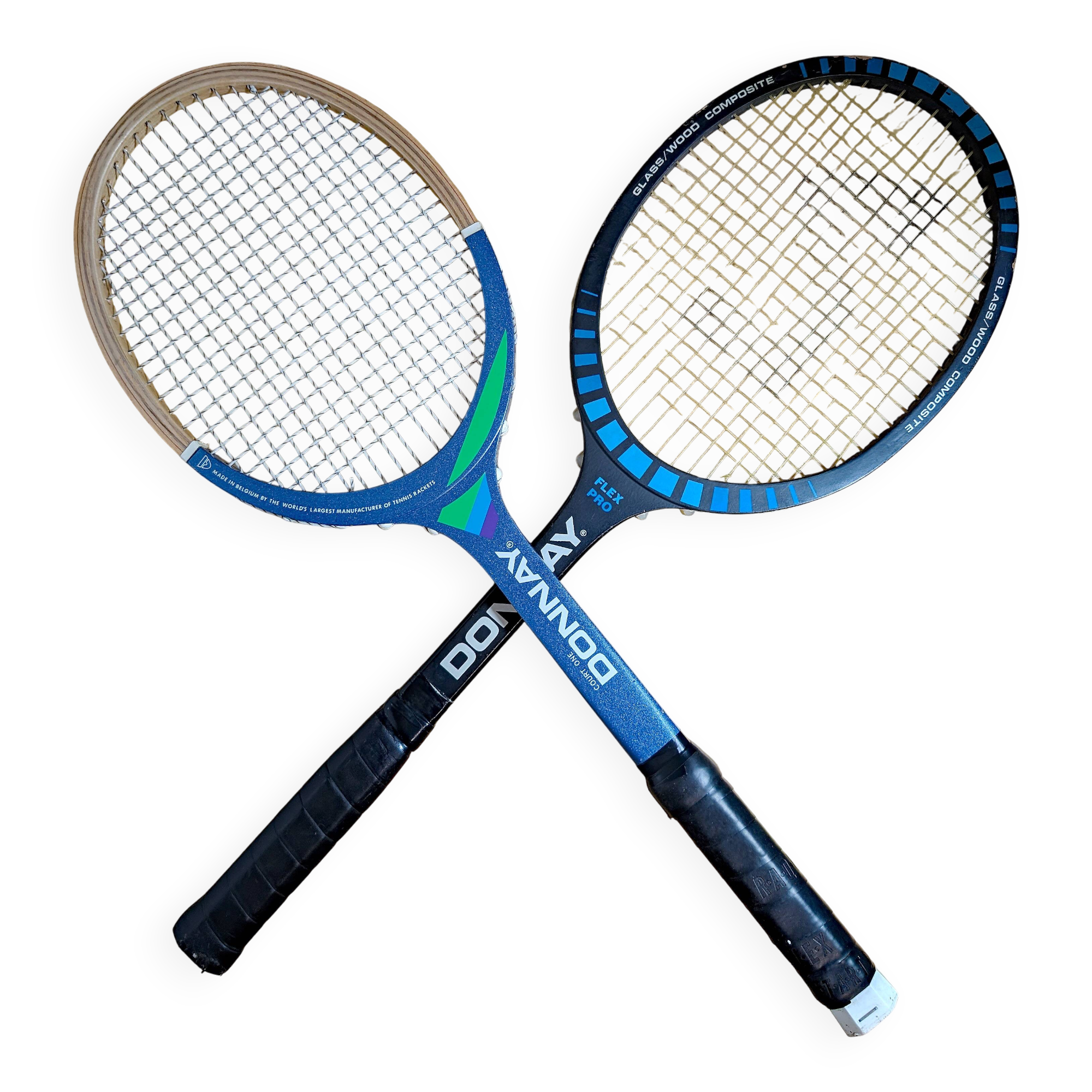 Vintage tennis rackets – Made in Belgium