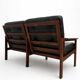 Capella sofa for 2 people by Illum Wikkelsø