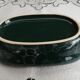 Marbled ceramic soap holder