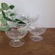 Lot de 3 coupes en cristal