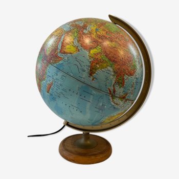 Globe map monde
