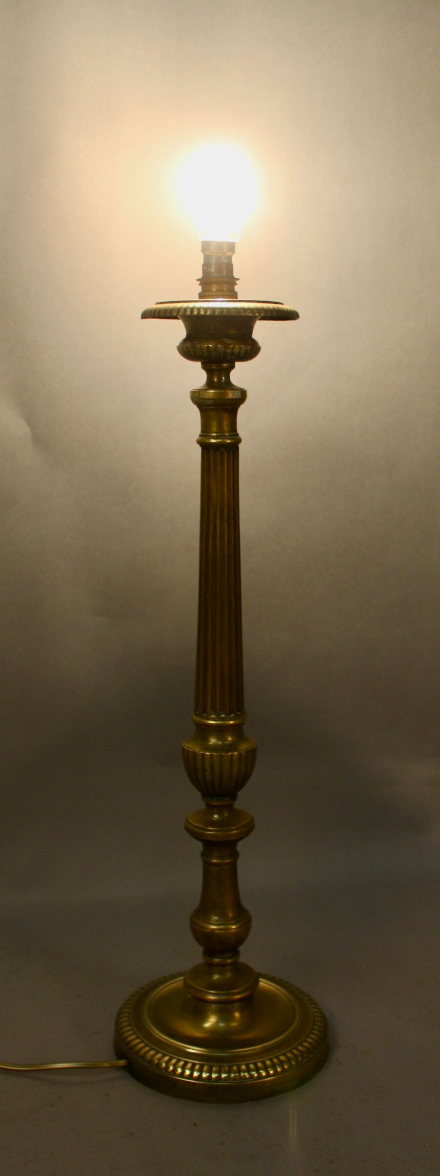 Bronze lamp XIXth