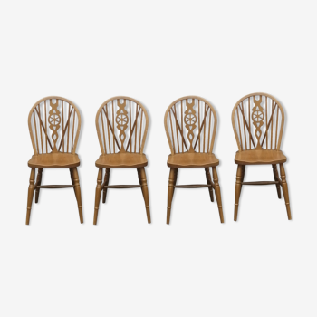 Chaises en bois