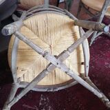Ancienne paire de fauteuils provençal Louis XVl