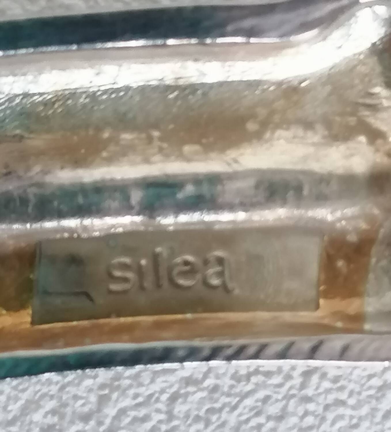 Siléa silver metal trivet