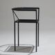 Pair of poltroncina chairs, zeus, maurizio peregalli, 1980s