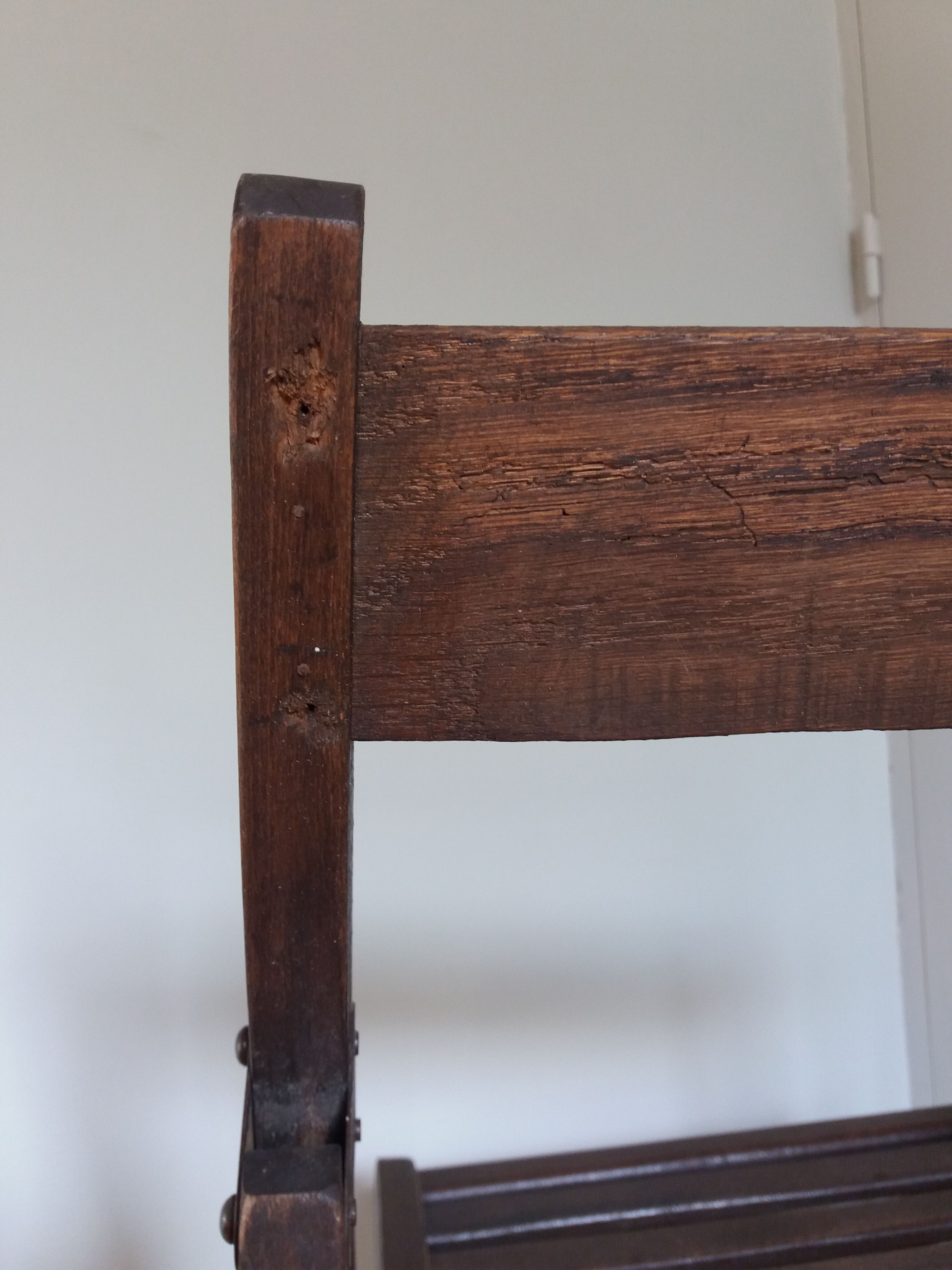 Chaise pliante en bois