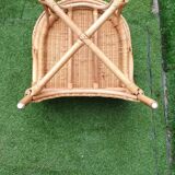 Rattan armchair