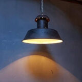 Enamel factory lamp