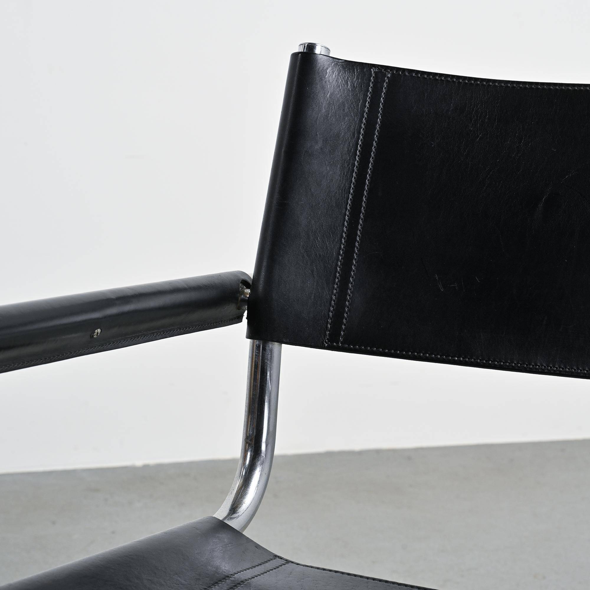 Pair of cantilever armchairs by Matteo Grassi, Italy, circa 1970.