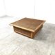 Bamboo coffee table by Dal Vera, 1970s