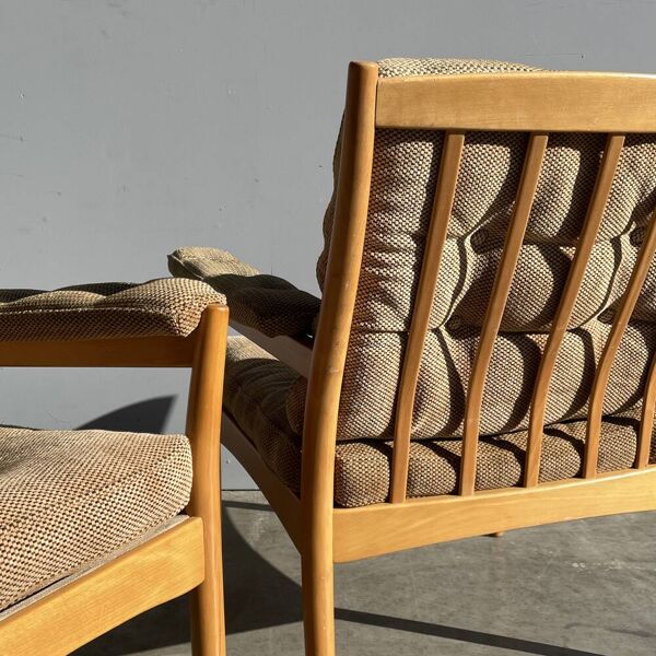 Gote Mobel / Fauteuils vintage, Suède des années 1970