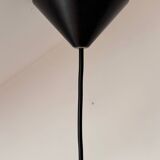 70s woven wicker pendant light