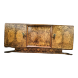 Low sideboard 3 doors elephant handle