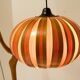 1960s Mid-Century Modern Sculptural Wooden and Veneer Floor Lamp