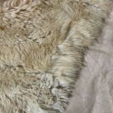 Goat skin rug