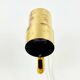 Pair Of Mid Century Scandinavian Brass Wall Lights By H.A. Jakobsson, 1960s