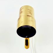 Pair Of Mid Century Scandinavian Brass Wall Lights By H.A. Jakobsson, 1960s