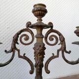 Napoleon III candlestick pair