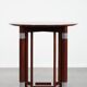 Round Art Deco design side/coffee table
