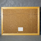 Garden pond with water lilies, 1994 – Oil painting by Alexander Michael