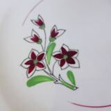 4 vintage flat plates from the Salins factory 210638