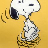 Snoopy 1958 "Weekend" poster