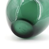 Green glass vase, 1970s